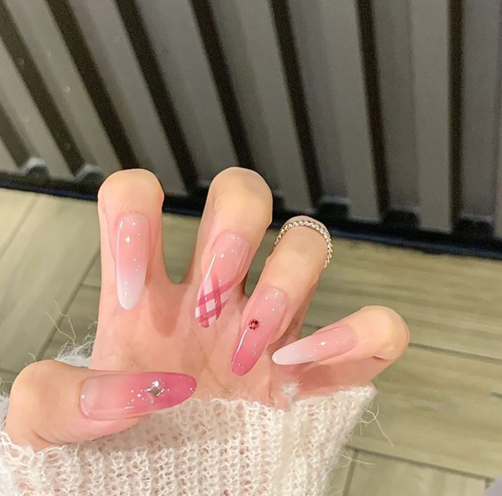 Pink Plaid Mood