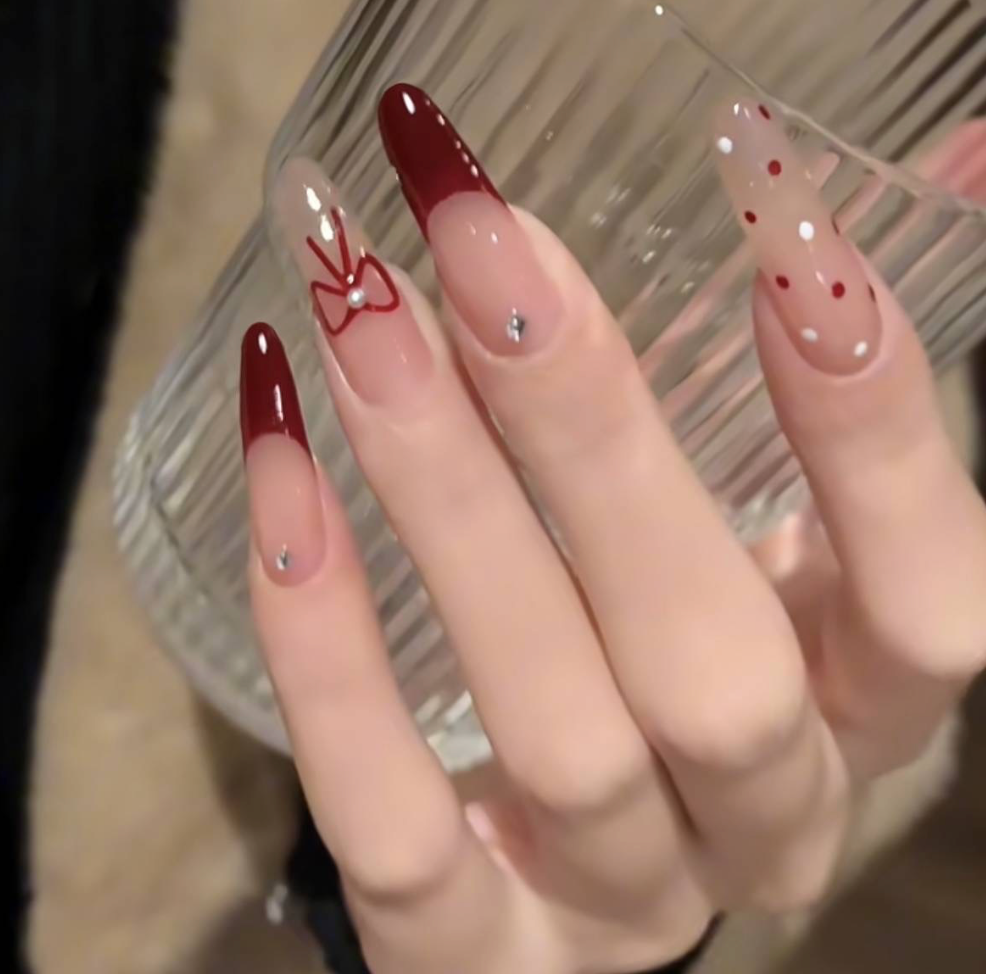 Cherry Bow Charm