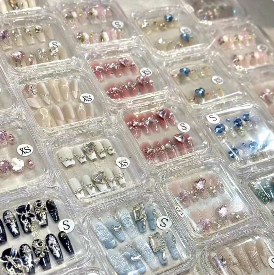 3 Pair Press-On Nail Package – Clearance