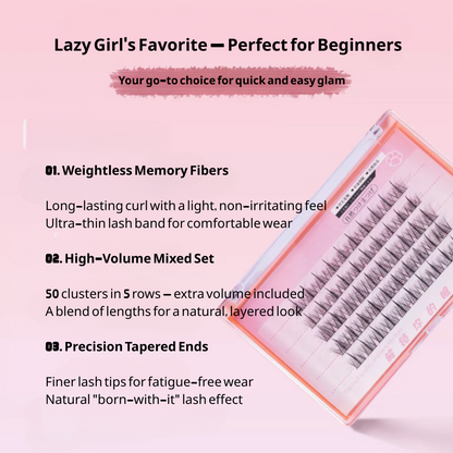 Lazy Girl 3-Step Lashes