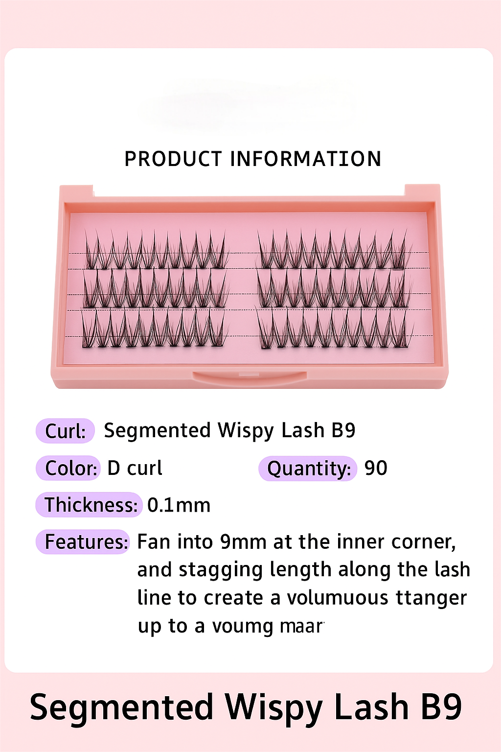 DIY Cluster Upper Lashes
