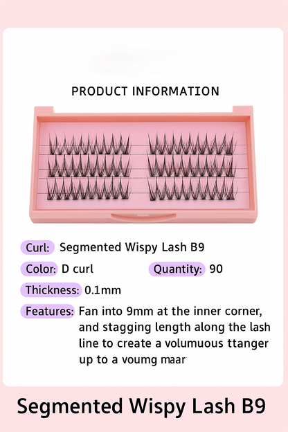 DIY Cluster Upper Lashes