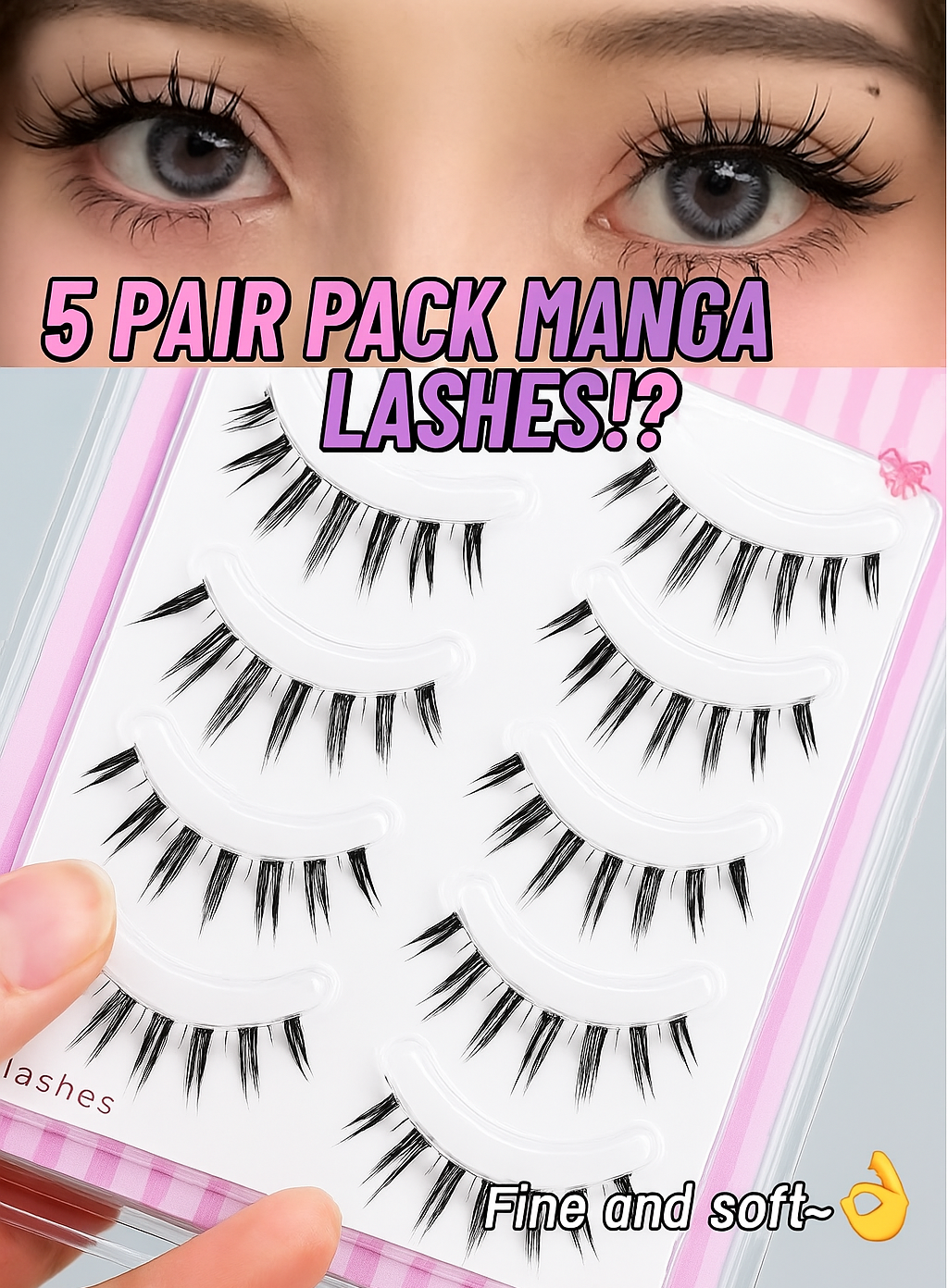 Anime Wispy Manga Lashes